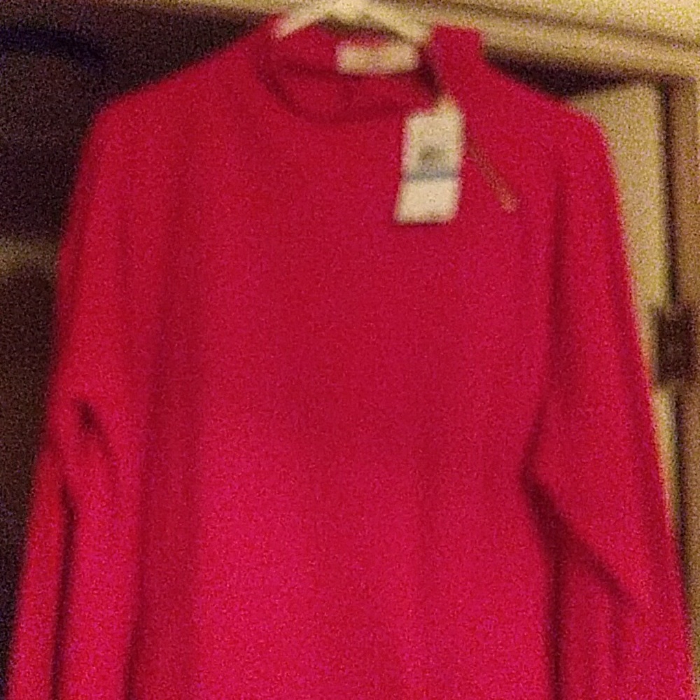 Red Michael Kors womens shirt